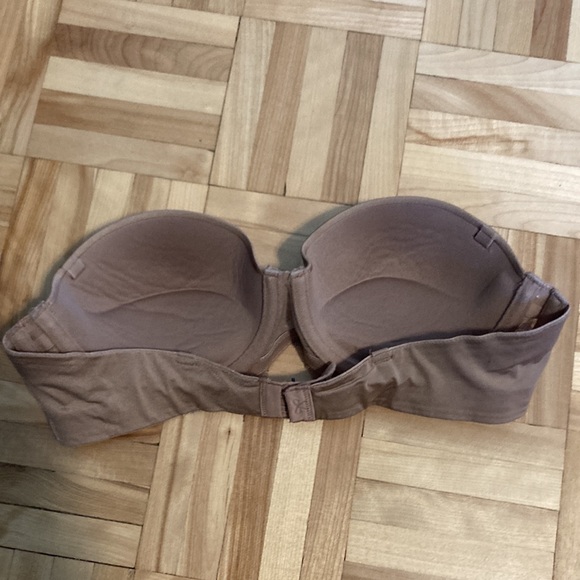 Jacob lingerie strapless bra pushup dark beige - Picture 2 of 6